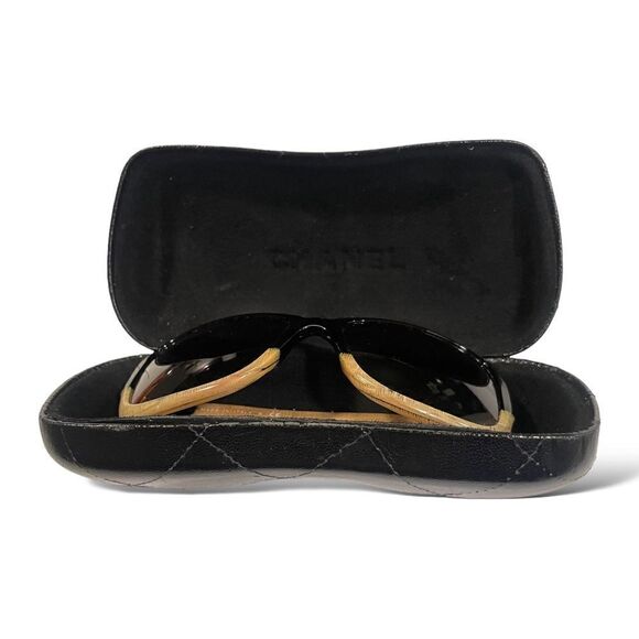 Chanel Havana Beige with CC Interlocking Logo Women’s Sunglasses - Picture 10 of 10